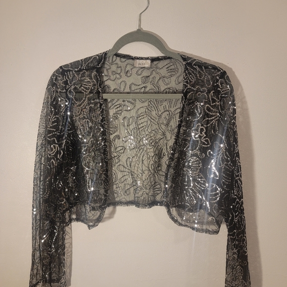 Black/Silver bolero - Picture 1 of 4